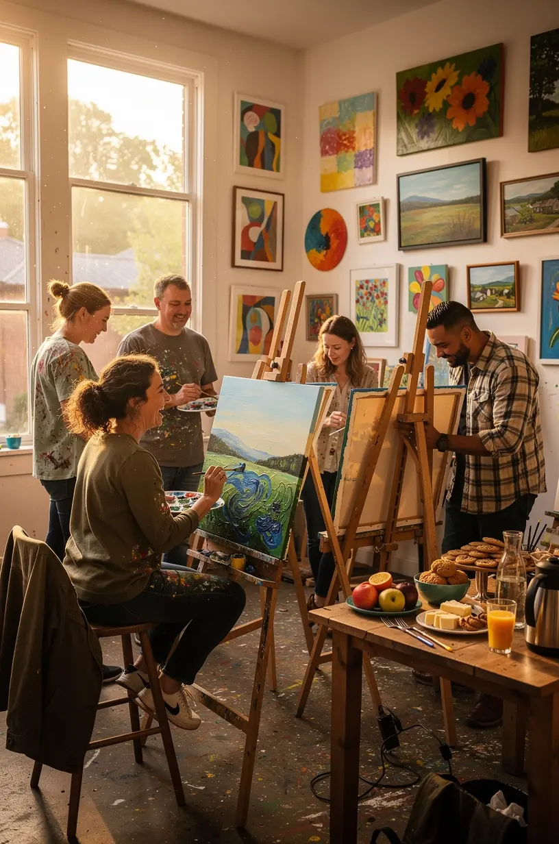 Cultural exchange programs fostering community engagement and collaboration.
